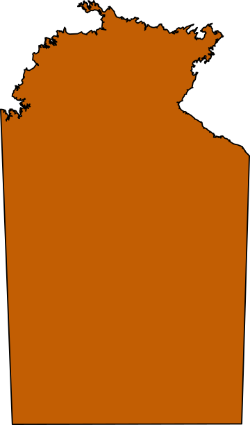 Map of Northern Territory