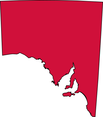 Map of South Australia