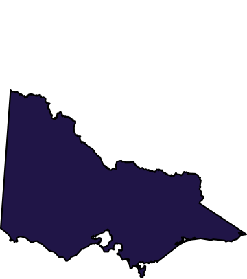 Map of Victoria
