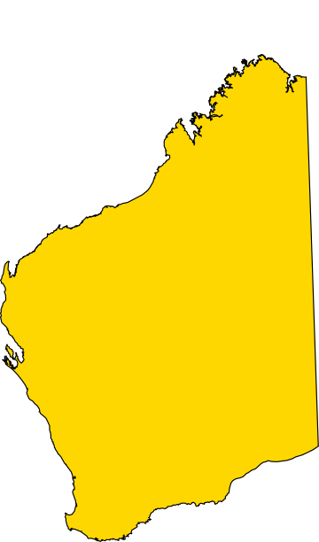 Map of Western Australia
